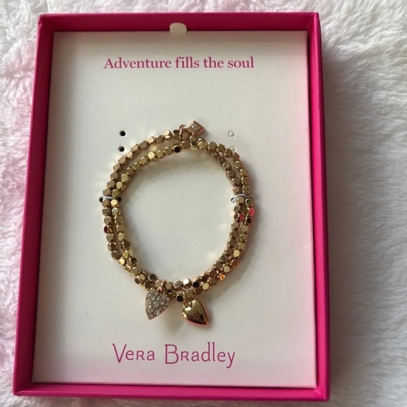 NWT Vera Bradley Adventure Fills the Soul Bracelet - Picture 4 of 7
